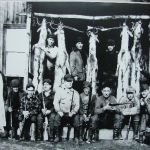 Vintage Hunting Camp Themed Photographs Black and White Lodge Artwork, Moose-R-Us.Com Log Cabin Decor