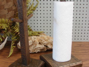 Distressed Reclaimed Barn Wood Amish Oak Counter Paper Towel