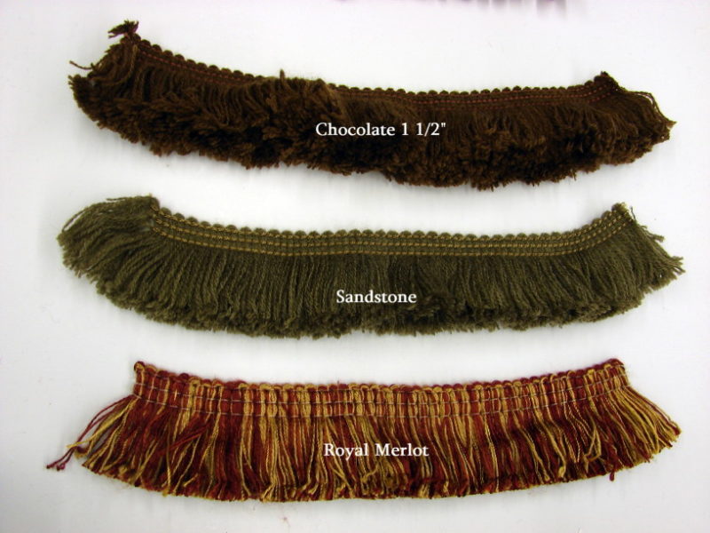 5 Yards Brush Fringe Sewing Trim Craft Upholstery Pillow Throw Drapery Bulk Wholesale, Moose-R-Us.Com Log Cabin Decor