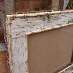 Authentic Native American Birch Bark Crafted Picture Frame - Image 2