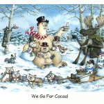 Laughing Bear Art Prints Endearing Whimsical Humorous Artwork by Jeffrey Severn, Moose-R-Us.Com Log Cabin Decor