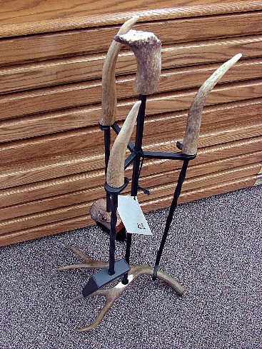 Antler Fireplace Tool Set