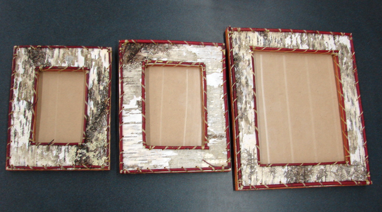 Red Picture Frames