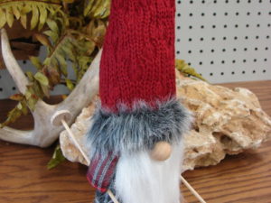 Scandinavian Gnome Sweater Hat on Skis Brand New Danish Tomte Tomtar Mythological