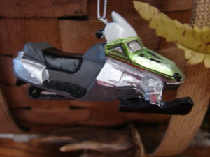 Midwest Detailed Snowmobile Ornament