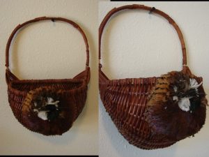 Woven Wall Basket Pocket Pheasant Pad Wall Hanging #W25