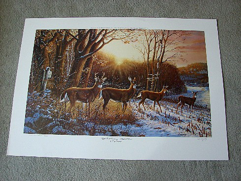 Doughty High Field Crossing - Whitetail Deer Conservation Edition Print ...