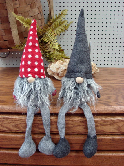 Scandinavian Gnome Dangle Legs, Moose-R-Us.Com Log Cabin Decor
