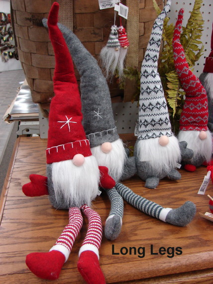 Scandinavian Gnome Long Legs, Moose-R-Us.Com Log Cabin Decor