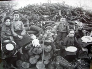 Vintage Old Time Fishing Hunting Photos -  Log Cabin Decor