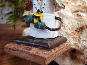 Original S'Mores Ice Fishing Ornament Midwest of Cannon Falls Smore