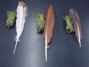 Medicine Man Authentic Native American Navajo Indian Prayer Smudge Feather Fan, Moose-R-Us.Com Log Cabin Decor