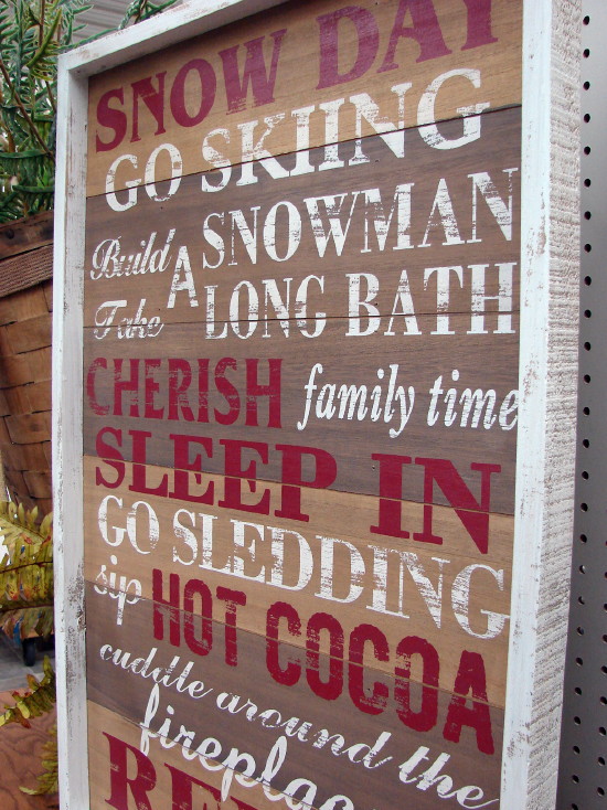 Primitive Oversized Large Wood Sign Snow Skiing Sled Ski Lodge, Moose-R-Us.Com Log Cabin Decor