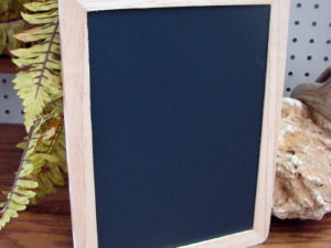 Wood Framed Old Home School Chalk Board Wedding Decor Party 6x8
