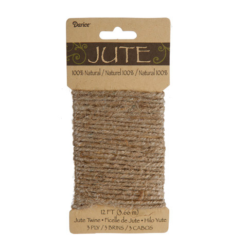 Nautical Rope - Brown Jute Rope for Rustic Crafts and Decoration - 8 Feet 