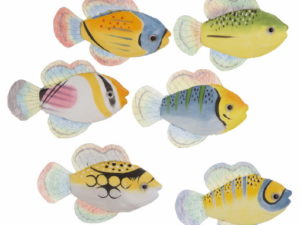 Tropical Fish Colorful Pick Miniature Decorative Beach Theme Ornament