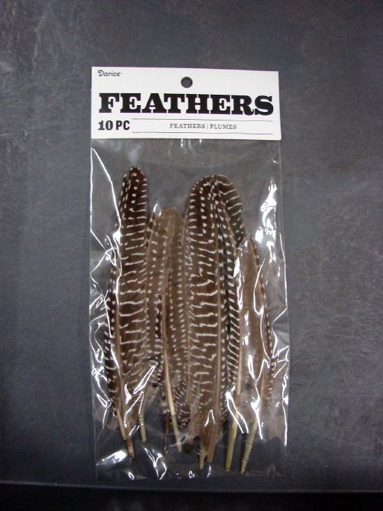 Real Natural Guinea Feather Quills 8&#8243; 10 Pack Craft Feather, Moose-R-Us.Com Log Cabin Decor