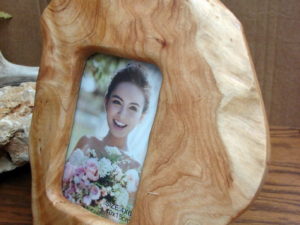 Hand Carved Exotic Root Wood Frames Rustic Primitive Picture Frame