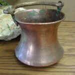 Vintage Rustic Copper Decorating Accessories Vase Bowl Pot Pitcher Planter - Image 3