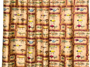 Fishing Lure Theme Antique Lures Shower Curtain