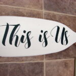 4 Foot This is Us 4 Frame Wall Hanging Boat Oar 4x6 Picture Frames - Image 2