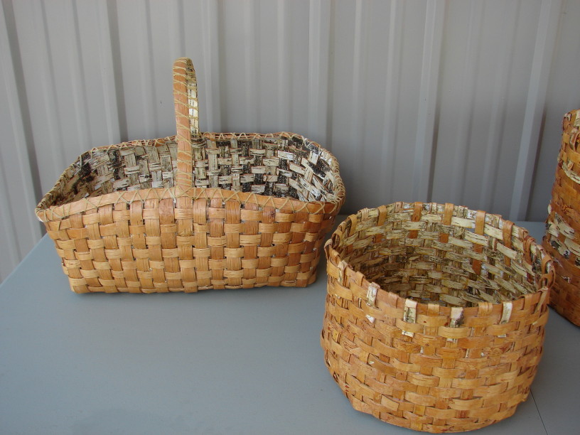 Handmade Wood Woven Basket – NestInOrder