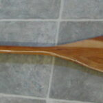 Unique Vintage Nathanson Creek Winery Wood Canoe Paddle - Image 3