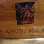 Unique Vintage Nathanson Creek Winery Wood Canoe Paddle - Image 2