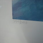 Ron Iverson Christmas Island Log Cabin Lake Sunset Snow Signed Numbered Print COA - Image 4