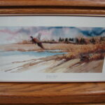 Michael Capser Framed Autumn Break Pheasant Print