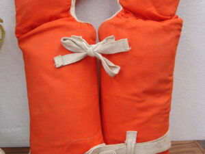 Vintage Retro Child's Buoyant Cloth Life Vest Jacket
