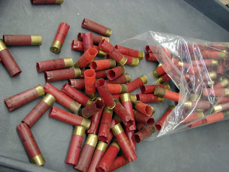 empty shotgun shell bolsa
