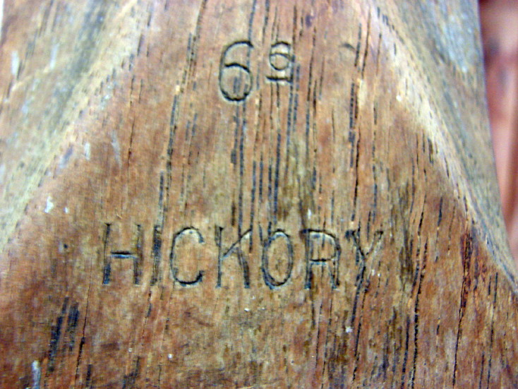 Antique Hickory Dome Top Nipple Wood Snow Skis Ranger Bamboo Ski Poles, Moose-R-Us.Com Log Cabin Decor