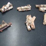 Real Birch Bark Log Miniature Firewood Dollhouse Fairy Garden Bundle of Logs - Image 3
