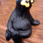 Big Sky Carvers Bearfoots Bears Jeff Fleming Seth Black Bear Shelf Sitter