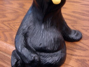 Big Sky Carvers Bearfoots Bears Jeff Fleming Seth Black Bear Shelf Sitter