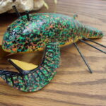 Fish Spearing Decoy Grove Fish Works Wood Carved Hand Crafted - Image 10