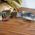 Fish Spearing Decoy Grove Fish Works Wood Carved Hand Crafted - Image 9