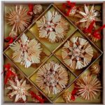 Scandinavian Straw Ornament Swedish Lodge Ornaments Tree Topper Garland - Image 7