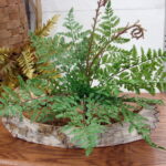 Realistic Forest Fern Bush Floral Pick 22"