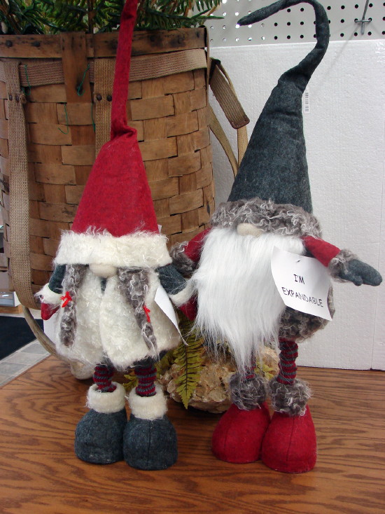 Scandinavian Gnome Expandable Legs Northwoods Edition, Moose-R-Us.Com Log Cabin Decor
