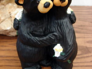 Big Sky Carvers Bearfoots Bears Jeff Fleming Sisters Black Bear Girls with Daisy