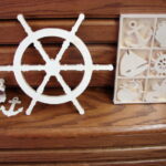 Wood Shapes Nautical Craft Beach Ocean Coastal Theme Anchor Shell Whale - Image 4