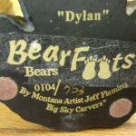Big Sky Carvers Bearfoots Bears Jeff Fleming Dylan Black Bear in Tree Stump - Image 2