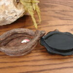 Big Sky Carvers Bearfoots Bears Jeff Fleming Bearly Afloat Itty Bitty Black Bear Trinket Box - Image 2