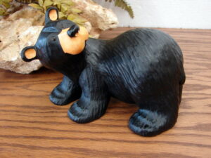 Big Sky Carvers Bearfoots Bears Jeff Fleming Walkin' Willie Black Bear Singing Tree