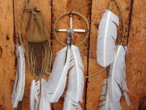 Authentic Native American Indian Navajo Ceremonial Peace Pipe, Moose-R-Us.Com Log Cabin Decor