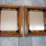 Two 16 x 11 Elaborate Oak Picture Frame Non-glare Glass Matching Frames - Image 2