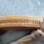 Bear Paw Rare Rawhide Wood Fahlin WWII US Army 1943 Snowshoes 10th Mountain Division - Image 3