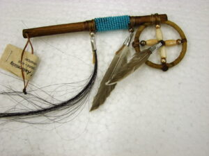 Authentic Ojibwe Navajo Native American Indian Talking Stick Healing Crystal, Moose-R-Us.Com Log Cabin Decor